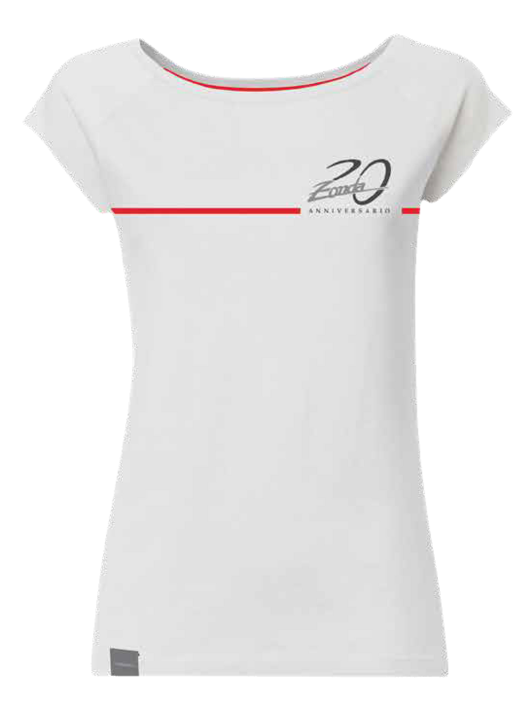 ZONDA 20th 週年紀念 ROADSTER CINQUE 女士 T-SHIRT－白