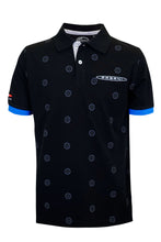 將圖片載入圖庫檢視器 PAGANI TEAM COLLECTION 男仕 LOGO POLO衫 - 黑
